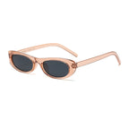 2026 New Style Personalized Small Frame Simple Versatile Street Style Oval Frame Sunglasses High-End Retro Fashion Sunglasses