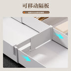 Kitchen Storage Cabinet Household Cabinet Built-in Divided Knife and Fork Chopsticks Kitchen Drawer Partition Tableware Storage Box