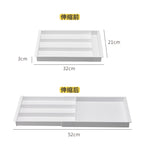 Kitchen Storage Cabinet Household Cabinet Built-in Divided Knife and Fork Chopsticks Kitchen Drawer Partition Tableware Storage Box
