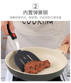 Silicone Cooking Utensils Teppanyaki Cooking Shovel Non-stick Pan Silicone Pancake Yazi Shovel Cross-border Hot Sale