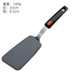 Silicone Cooking Utensils Teppanyaki Cooking Shovel Non-stick Pan Silicone Pancake Yazi Shovel Cross-border Hot Sale