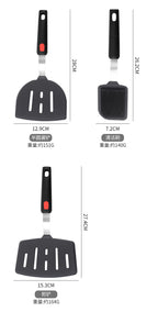 Silicone Cooking Utensils Teppanyaki Cooking Shovel Non-stick Pan Silicone Pancake Yazi Shovel Cross-border Hot Sale