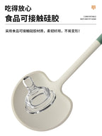 New Silicone Spatula for Home Use, Non-Stick, High-Temperature Resistant Kitchen Utensil, Soup Spoon, Mushroom Stir-Fry Spatula, Frying Spoon, Kitchen Tool