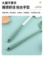New Silicone Spatula for Home Use, Non-Stick, High-Temperature Resistant Kitchen Utensil, Soup Spoon, Mushroom Stir-Fry Spatula, Frying Spoon, Kitchen Tool
