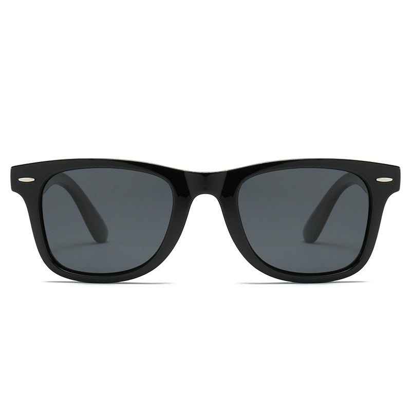 Trendy Version 2140 Us Version Metal Hinge Sunglasses for Men and Women Driving Sports Polarized Sunglasses Rice Nail Retro Glasses