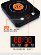 [Cross-border Exclusive] Simulation Kitchenette Cooking Kitchenware suit Fruit Chicing Music Cooking Induction Cooker to play house
