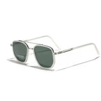 Semi-Metal Large Square Frame Sunglasses for Men Tr90 Polarized Glasses 2025 New Fashion Retro Sunglasses for Women Factory Direct Sales