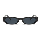 2026 New Style Personalized Small Frame Simple Versatile Street Style Oval Frame Sunglasses High-End Retro Fashion Sunglasses