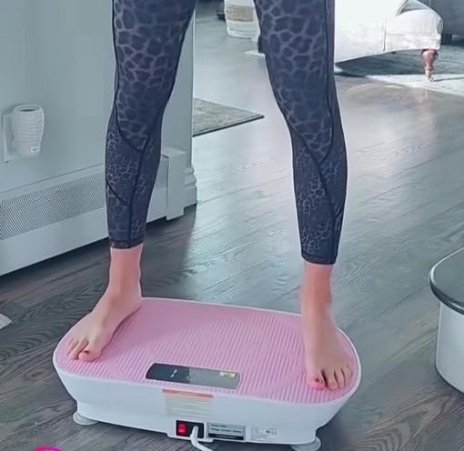 Pink Vibration Plate - Body Slimming and Fitness