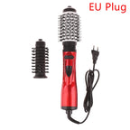 3 In 1 -Rotating Brush Curling Straightening Styling