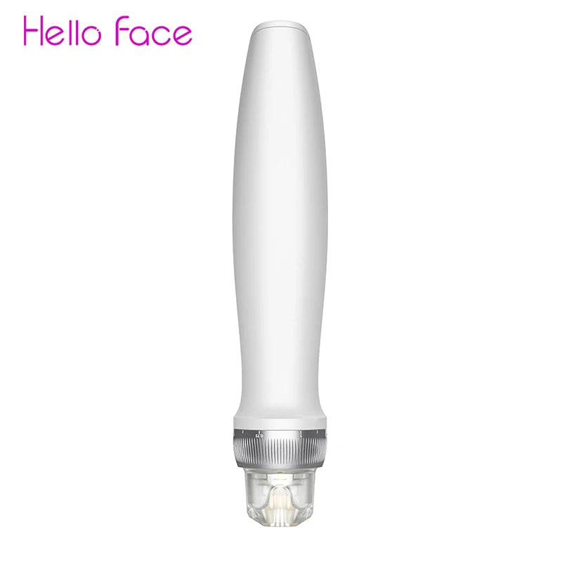 Hello Face Q2 Electric Microneedle, Smart Dock, 700mAh Battery, 5 Speeds, 2PCS Titanium needle 0.25 mm, Red/Blue LED and EMS