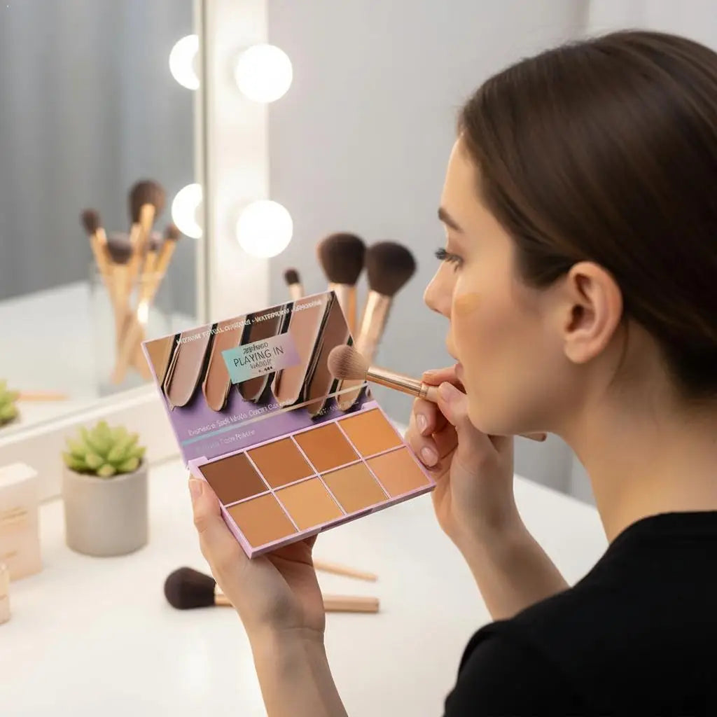 Soft Matte Gradient Concealer - High Coverage Cream Concealer For Dark Circles, Redness & Blemishes Makeup Base Use