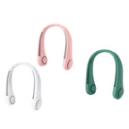 Portable Neck Fan 3 Speeds Mode Adjustable Stretchable Neck Fan Blow Air For Cooling Hand Free 4000mAh Rechargeable