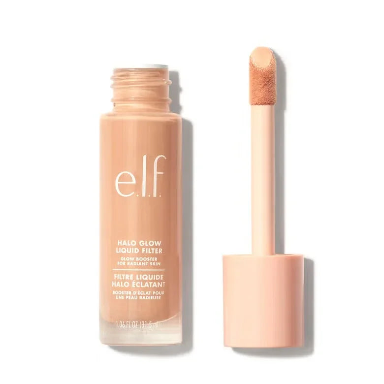 كريم أساس سائل مقاوم للماء بتغطية كاملة من Elf يدوم طويلاً بلمسة نهائية مطفية لإخفاء الهالات السوداء والعيوب ومستحضرات تجميل لجميع أنواع البشرة