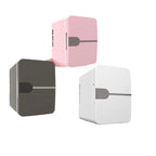 6L Car Mini Fridge Beauty Cosmetics Mask Makeup Skincare Refrigerator Semiconductor USB Heated Cooling Dormitory Refrigerator