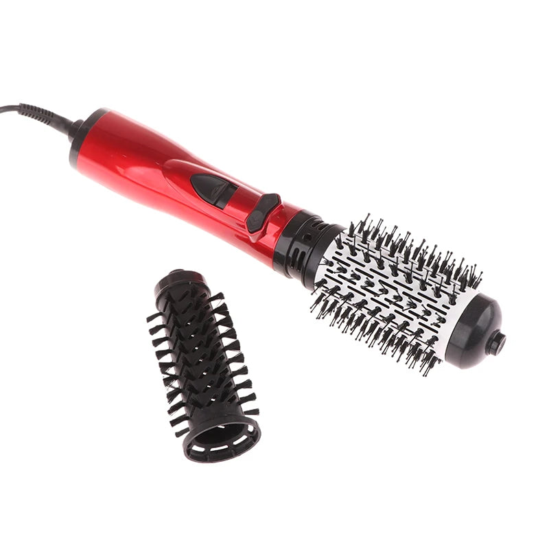 Auto-Rotating Ionic Round Blow Dryer Volumizer 3 In 1 Hot Air Spin Brush Curling Straightening Styling Hair Dryer Brush