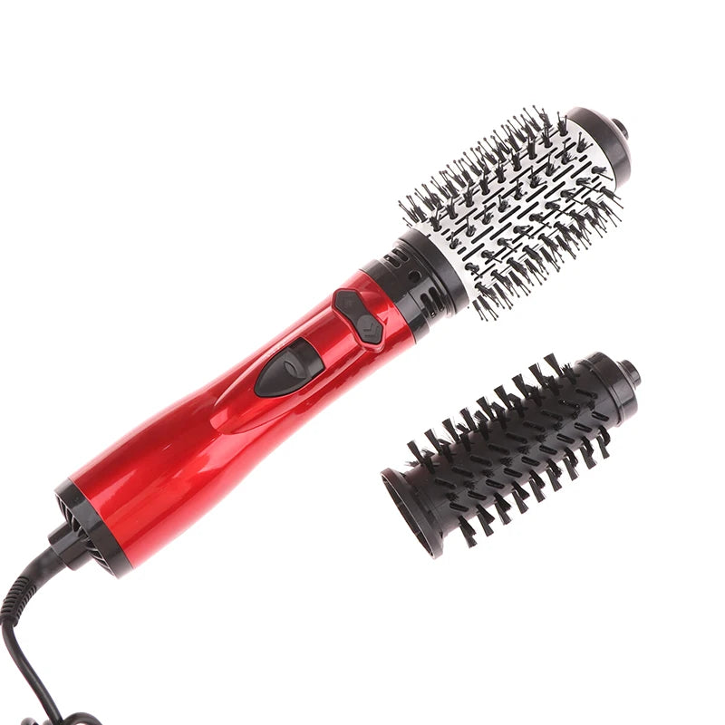 Auto-Rotating Ionic Round Blow Dryer Volumizer 3 In 1 Hot Air Spin Brush Curling Straightening Styling Hair Dryer Brush