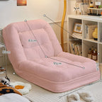 OMGD Lazy Couch Human Kennel Couch Bed Sheets Human Double Internet Celebrity Balcony Folding Huge Room Bedroom Tatami