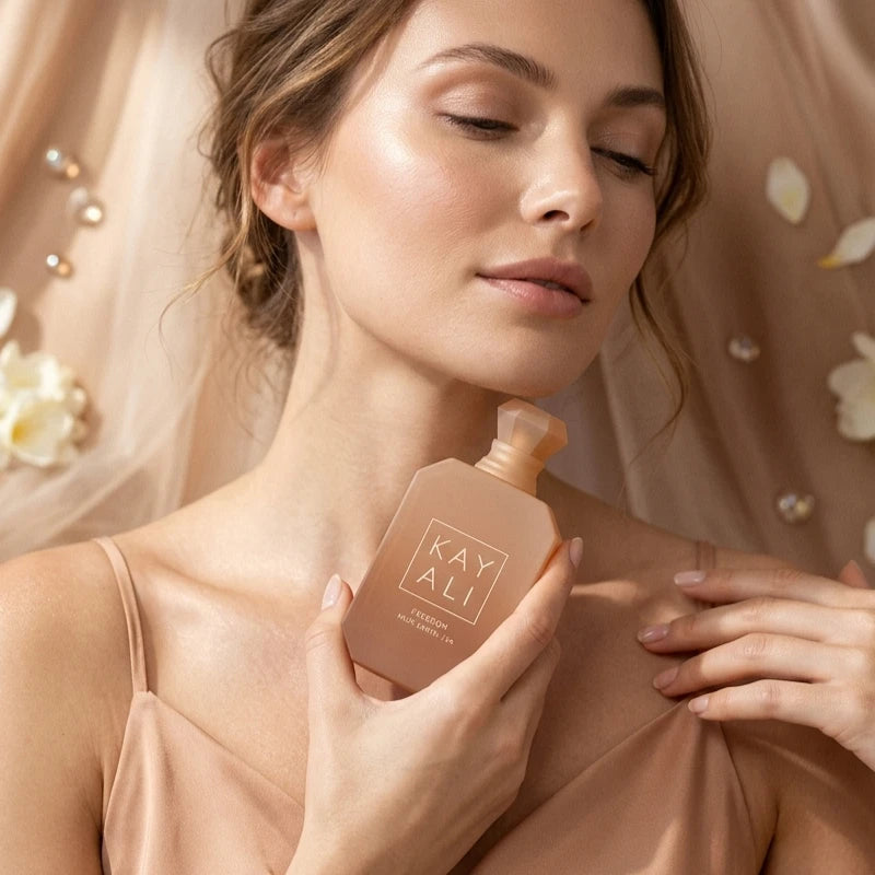 100 مل عطر فريدوم مسك صندل | 34 عطر برغموت فانيليا عنبر يدوم طويلاً ماء عطر للجنسين دافئ حسي أنيق