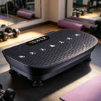 New Multi-function Crazy Fit Massage Vibration Plate Platform Machine-Portable Home Use ABS Fitness Equipment for Bodybuildingpr