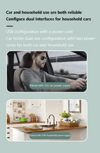 6L Car Mini Fridge Beauty Cosmetics Mask Makeup Skincare Refrigerator Semiconductor USB Heated Cooling Dormitory Refrigerator