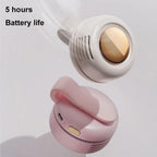Portable Silent Mini Bladeless Electric Fan,Small fan Clip on Shirt Waist Mini Bladeless Fan Adjustable 3-Speed For Outdoor