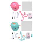 Smart Drawing Robot 2400mAh Smart Painting Robot Interactive Automatic Early Educational for Children