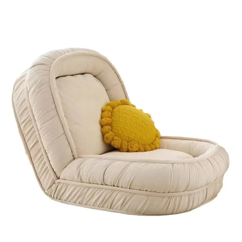 OMGD Lazy Couch Human Kennel Couch Bed Sheets Human Double Internet Celebrity Balcony Folding Huge Room Bedroom Tatami