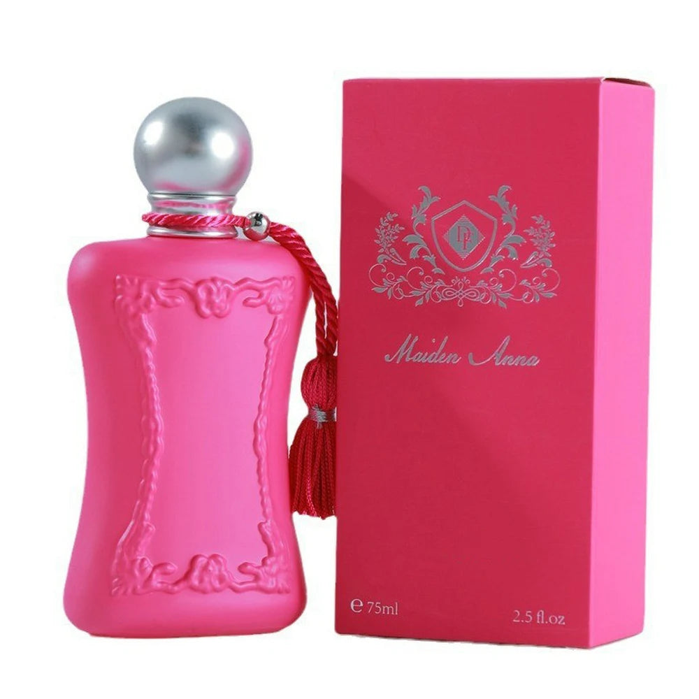 عطر فاخر يدوم طويلاً 75 مل للنساء بخاخ جسم برائحة زهور عطور فرمون عطر نسائي أو دو بارفان كولونيا رجالية