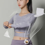 Portable Silent Mini Bladeless Electric Fan,Small fan Clip on Shirt Waist Mini Bladeless Fan Adjustable 3-Speed For Outdoor