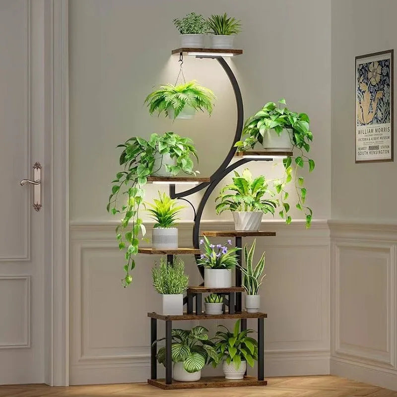 4/3/2/1PC, Indoor Grow Light,Full Spectrum LED Light Strip with Auto Timer 3/9/12H, Dimmable Sun Class Grow Light(No 5V 2A Plug