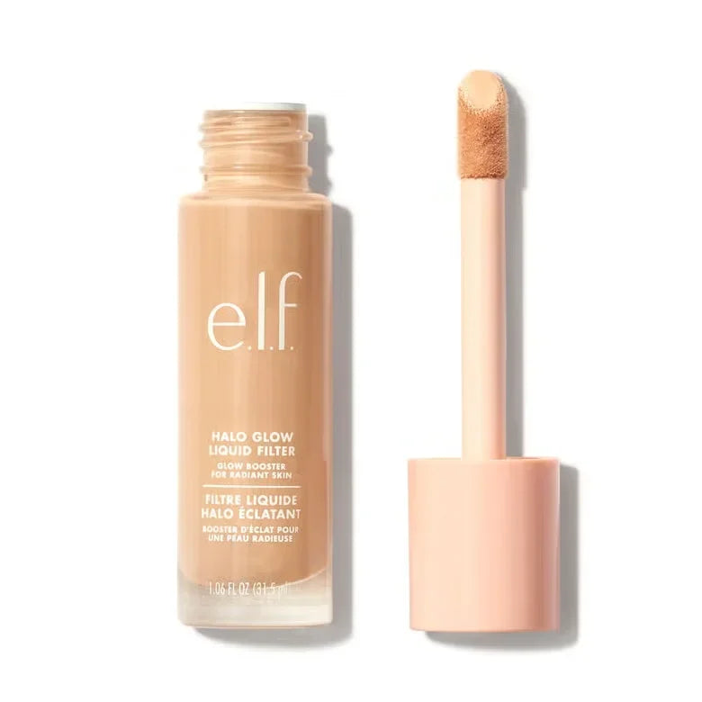 كريم أساس سائل مقاوم للماء بتغطية كاملة من Elf يدوم طويلاً بلمسة نهائية مطفية لإخفاء الهالات السوداء والعيوب ومستحضرات تجميل لجميع أنواع البشرة