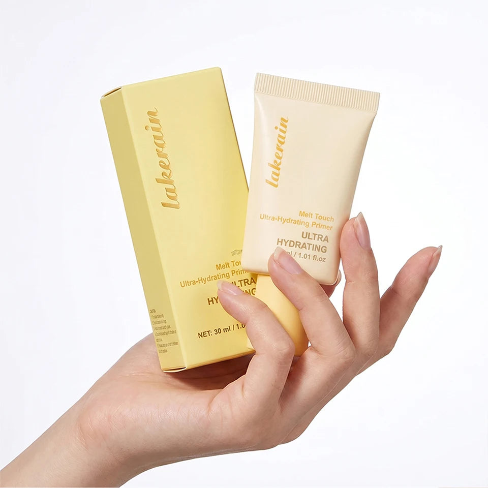 برايمر 3 في 1 Melt Touch Buttery Glow Makeup Base فائق الترطيب يدوم طويلاً يقلل المسام وينعم الخطوط الدقيقة ويفتح البشرة ويخفي العيوب