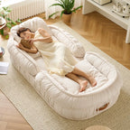 OMGD Lazy Couch Human Kennel Couch Bed Sheets Human Double Internet Celebrity Balcony Folding Huge Room Bedroom Tatami
