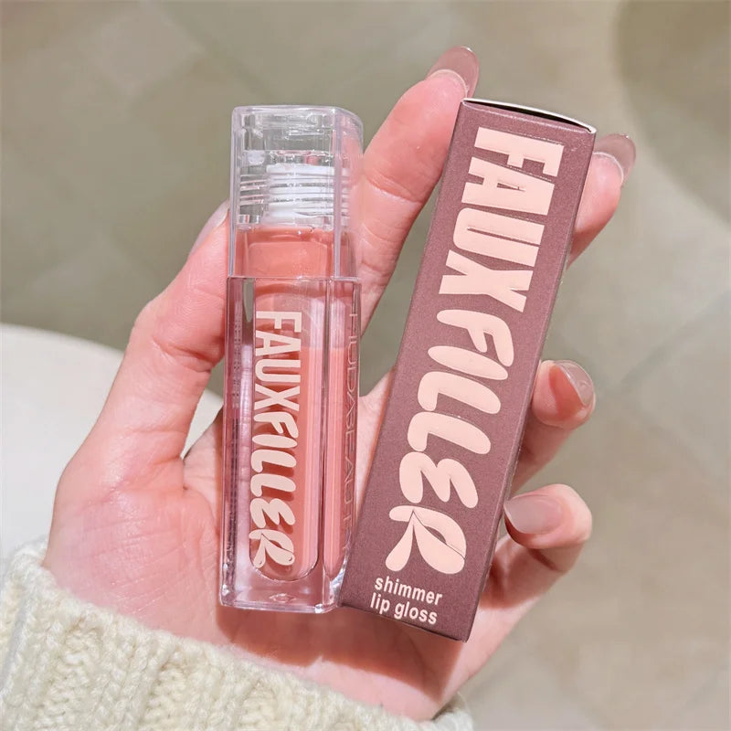 Hot Rare Lip Gloss Multicolor Moisten Shine Glitter Lip Oil Plumper Makeup Beginner Liquid Lipstick Makeup Beauty Cosmetics