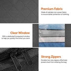 1/3/6PCS Foldable Clothes Storage Bag Large Capacity Blanket Storage Bag Storage Containers for Home Organizing Bedroom Clothing