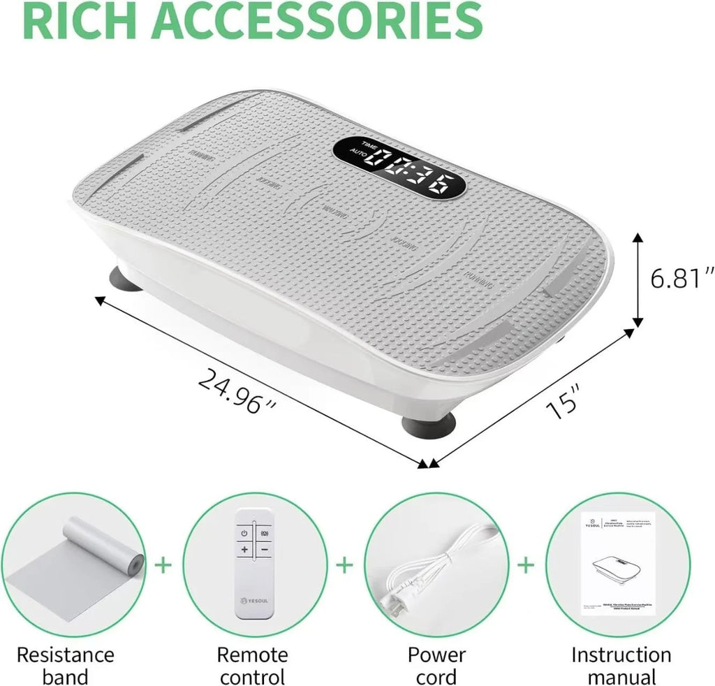 Exercise Fitness Body Slimming Trainer Vibration Platform Power Vibration Plate Power Fitness Vibration Plate