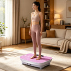 New Multi-function Crazy Fit Massage Vibration Plate Platform Machine-Portable Home Use ABS Fitness Equipment for Bodybuildingpr