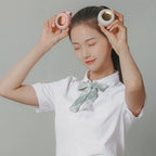 Portable Silent Mini Bladeless Electric Fan,Small fan Clip on Shirt Waist Mini Bladeless Fan Adjustable 3-Speed For Outdoor