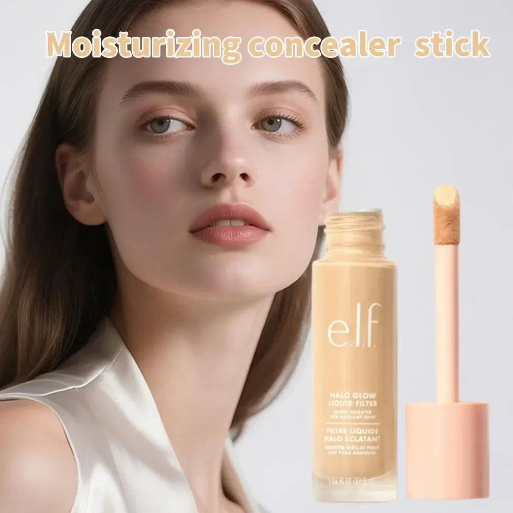 كريم أساس سائل مقاوم للماء بتغطية كاملة من Elf يدوم طويلاً بلمسة نهائية مطفية لإخفاء الهالات السوداء والعيوب ومستحضرات تجميل لجميع أنواع البشرة